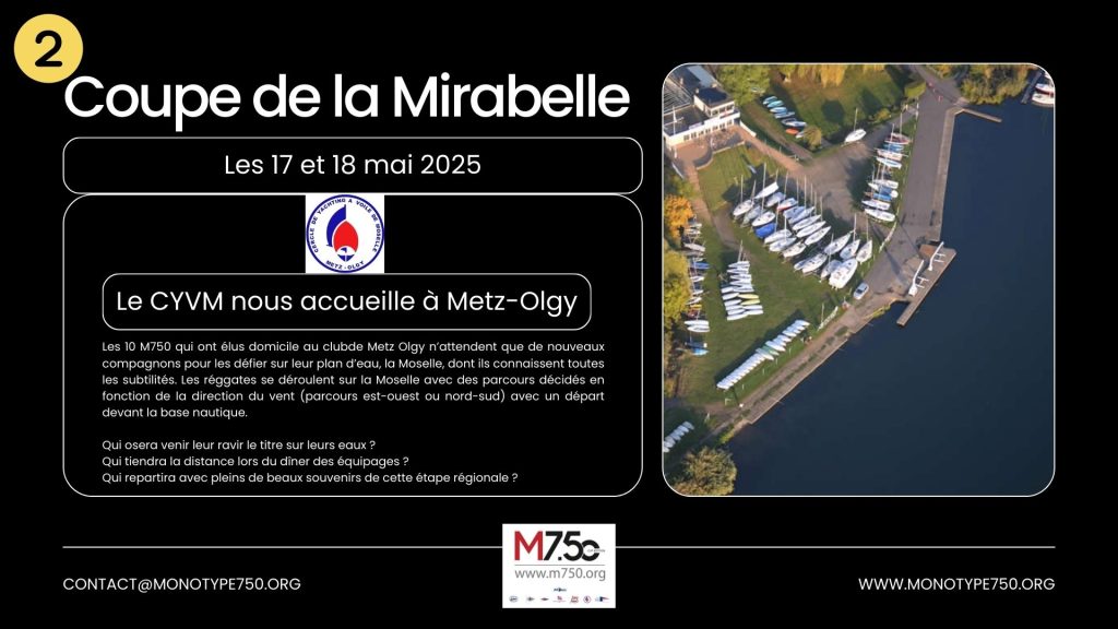 La seconde régate, pour changer, se tiendra à Metz-Olgy!